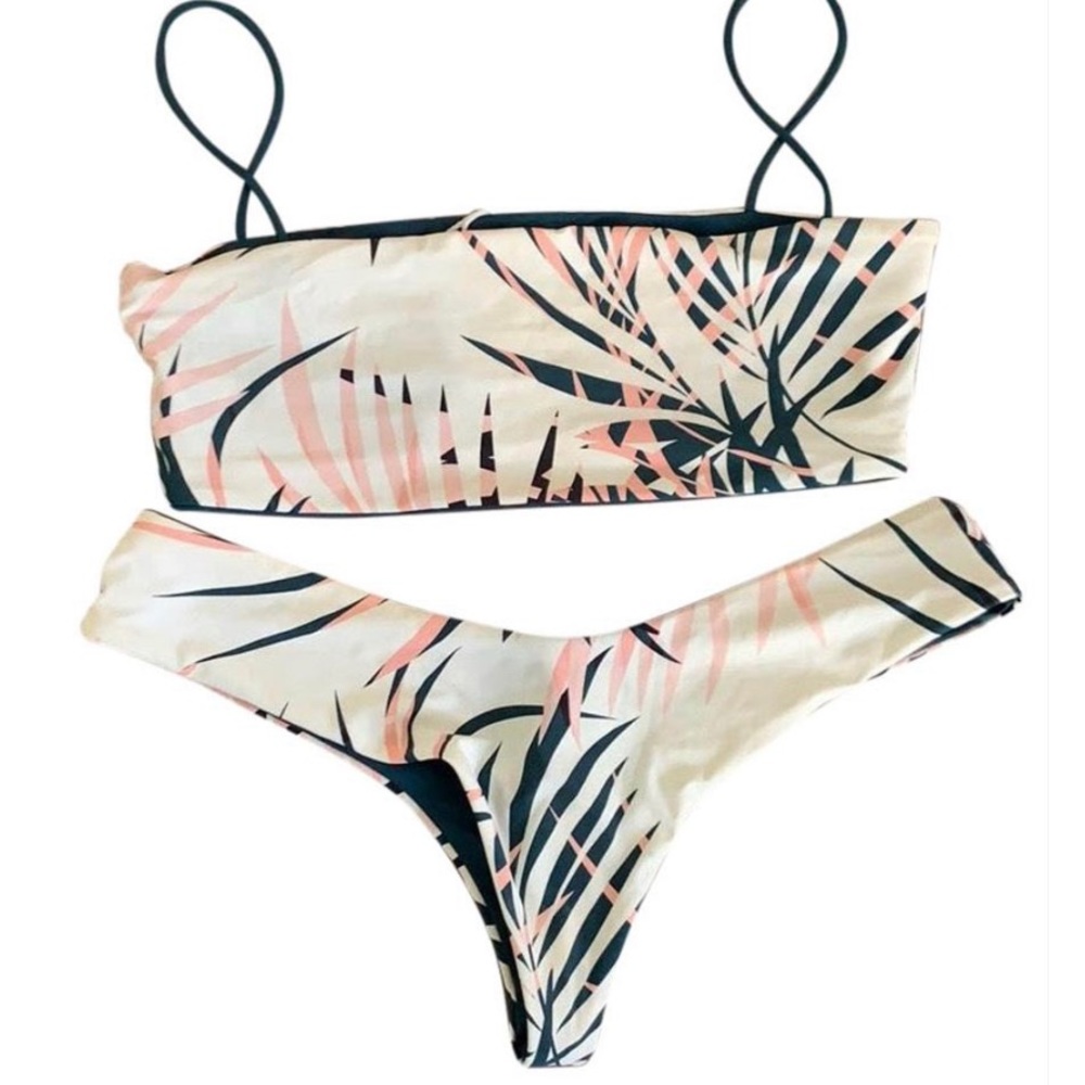 bond-eye reversible bikini in palm sugar